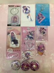 【広店】11個 湊あくあ グッズセット ホロライブ アクスタ アクキー 缶バッジ【718-3271】
