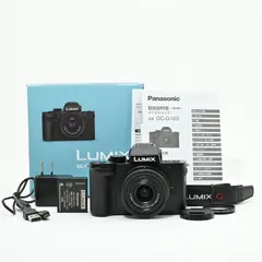＜良品＞ パナソニック LUMIX DC-G100DK 標準ズームレンズキット｜小型・軽量ミラーレス一眼｜Vlog・動画撮影対応｜高音質マイク搭載｜マイクロフォーサーズ