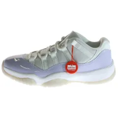 NIKE (ナイキ) WMNS AIR JORDAN 11 RETRO LOW PURE VIOLET AH7860-101 エアジョーダン11 レトロ ピュアヴァイオレット ローカットスニーカー ホワイト/パープル US10/27cm