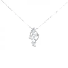 【新品】PT900/PT850 ダイヤモンド ネックレス 0.30CT