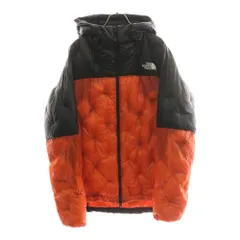 THE NORTH FACE (ザノースフェイス) POLARIS INSULATED HOODIE ポラリス インサレーテッドフーディー ジップアップ 中綿ジャケット オレンジ/ブラック