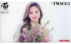 【中古】コレクションカード(女性) TWICE/ツウィ/CD「#TWICE3」タワーレコード特典クリアトレカ
