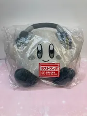 【広店】一番くじ 星のカービィ プププリミックス ラストワン賞 ゴキゲンなカービィぬいぐるみ モノクロver.【712-3276】