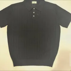 (在庫処分) 透かし編み KIRA カラ 半袖ニット