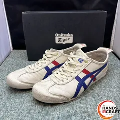 ◎【中古】 Onitsuka Tiger オニツカタイガー メキシコ66 スニーカー ホワイト / ネイビー 27cm