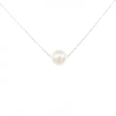 K18WG アコヤパール ネックレス 7.7mm