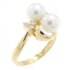 K18YG アコヤパール リング