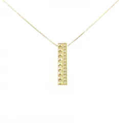 K18YG ダイヤモンド ネックレス 0.07CT