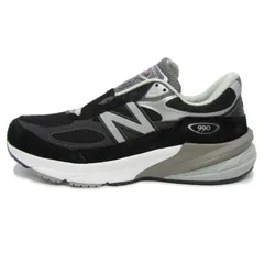 未使用 New Balance ニューバランス 28cm M990BK6 MADE IN USA 990v6 メッシュ スエード USA製 ローカット  ブラック 黒  18001510