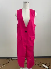 AnneCoquine アンコキーヌ S レディース ベスト・ジレ ピンク 20250605-0014