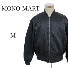 ★美品 MONO-MART モノマート ブラック ジャンパー・ブルゾン M HMR105-18のサムネイル