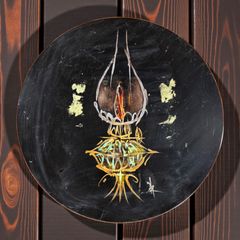 某有名資産家買取品 明代 エナメル彩 壺 七宝 景秦藍銅器 磁器 収蔵 宣