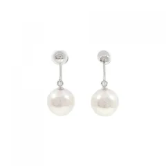 K14WG アコヤパール イヤリング 9mm