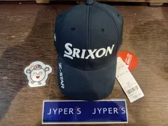 キャップ【新品未使用品】ゴルフ SRIXON スリクソン キャップ SMH5150X　ネイビー/ホワイト　(大崎店)