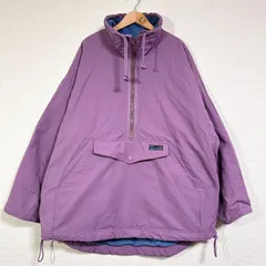 フリークスストア 22AW FREAK'S OUTDOORS 裏フリースハーフジッププルオーバー オーバーサイズ アノラックパーカー パープル FREE