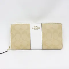 ☆1578　COACH コーチ ラウンドファスナー長財布 F54630