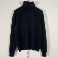 UNIQLO ユニクロ カシミヤセーター タートルネック Cashmere Sweater 100% Mサイズ ブラック 黒