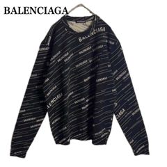 BALENCIAGA ロゴ ニット XS デムナ期 BALENCIAGA ロゴ ニット XS デムナ期 - メルカリ