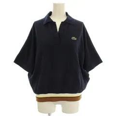ラコステ LACOSTE ポロシャツ 半袖 スキッパーシャツ 34 ネイビー 紺 PF22LJ /☆G