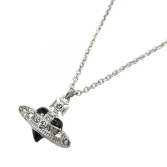 ヴィヴィアンウエストウッド Vivienne Westwood ネックレス ネックレス 630203BV/02P136 シルバー/ブラック ステンレススチール ネックレス ユニセックス 新品