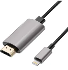 HDMIケーブル iPhone HDMI変換ケーブ ル 2m Digital AV変換アダプタLightning ライトニング 変換アダプター ミラーリング 電源不要 設定不要 携帯の画面をテ レビに映す  iOS9.2 to iOS18に対応 [並行輸入品]