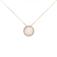 K18PG ローズクオーツ ネックレス