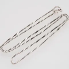 L559 ヴィンテージ 925刻印 ネックレス ベネチアンチェーン デザイン シルバー