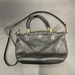 良品】コーチ 2WAYバッグ A4収納可 通勤 通学 大容量 レザー ベージュ 