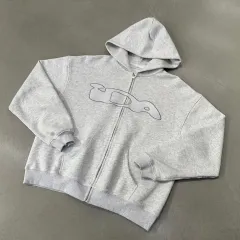 （新品未使用）Ida splyジップアップパーカーグレー ida sply Zip-up hoodie グレー パーカー M - メルカリ