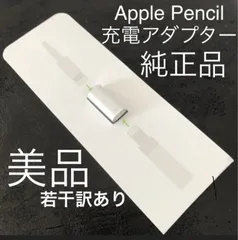 【純正品・美品(若干訳あり)】アップルペンシル 充電アダプタ 1個