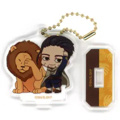 【中古】キーホルダー 尾形百之助 「ゴールデンカムイ×東武動物公園 トレーディング ちびキャラ 動物とのふれあいver. アクリルスタンドキーホルダー ver.A」