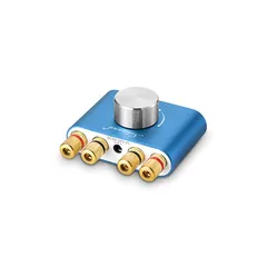 Nobsound NS-01G Pro パワーアンプ bluetooth 5.0 100W アンプ スピーカー HiFi オーディオ 電源付き (ブルー) 1のサムネイル