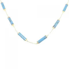 K18YG 模造石 ネックレス