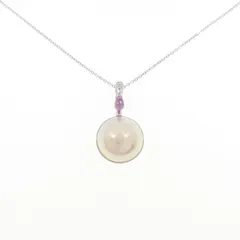 K18WG マベパール ネックレス