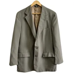 USA製 Polo University ポロユニバーシティ by Ralph Lauren ラルフローレン テーラードジャケット センターベント グレー系  No.L912