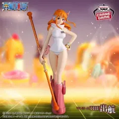 BANPRESTO(バンプレスト) ONE PIECE (ワンピース) THE出航 ナミ エッグヘッド フィギュア (未開封新品)