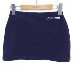 ミュウミュウ MIU MIU ナイロンミニスカート MMG505 S000 14SJ スカート