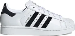 [アディダス] スーパースターII W SUPERSTAR II クラウドホワイト/コアブラック/クラウドホワイト JP9678 25.0cm [25.0 cm]