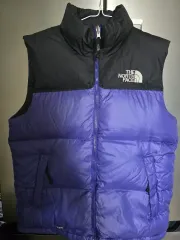 THE NORTH FACE ザノースフェイス 700 PURPLE パープル/ブラック ダウン ベスト