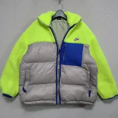 ナイキ オーバーサイズ フリース ダウン ジップアップ レディース95ㅡ1111