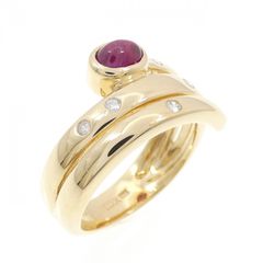 K18WG天然ルビー6.50ct ダイヤモンド0.50ctブレスレット 9.5g - メルカリ