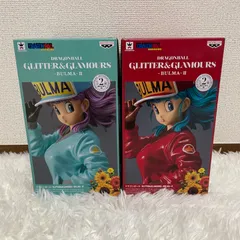 新品未開封　ドラゴンボール　ブルマ　GLITTER＆GLAMOURS　フィギュア　2種セット