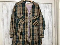 Go to hollywood   チェスターコート  ベージユチェック 1208205