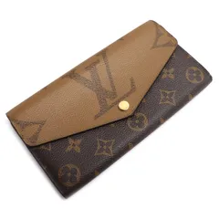LOUIS VUITTON ルイ・ヴィトン ポルトフォイユサラ 長財布 ジャイアントリバース M80726 ICチップ レディース 中古