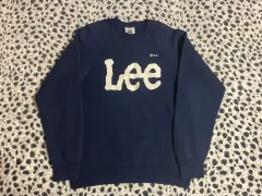 USA ヴィンテージ 90s Lee リー ネイビー スウェットシャツ M 95
