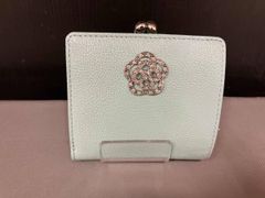 皇居 限定販売 新品 二つ折り財布 がま口タイプ シックなシルバー 菊の