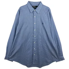 古着 ラルフローレン Ralph Lauren POLO by Ralph Lauren LOWELL SPORT ギンガムチェック 長袖 ボタンダウンチェックシャツ/eaa602383