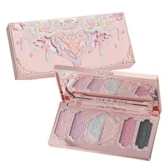 FlowerKnows(フラワーノーズ)胡蝶雲肩 6色アイシャドウパレット (01 煉瓦赤陶) [01　煉瓦赤陶]