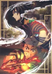 【中古】クリアポスター A3クリアポスター 竈門炭治郎＆冨岡義勇＆猗窩座 「一番くじ 鬼滅の刃～姉の仇～」 D賞