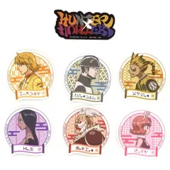 【中古】シール・ステッカー 集合(パリストン他/7枚セット) ステッカーアソート 「一番くじ HUNTER×HUNTER Cross the “X-Day”」 L賞